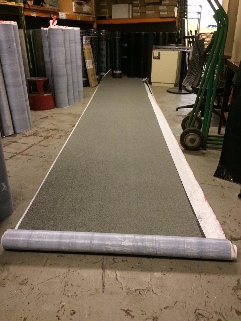 IKO Coldseal Self Adhesive Roofing Felt Top Sheet 6 m x 1 m Green Mineral Slate in Denton