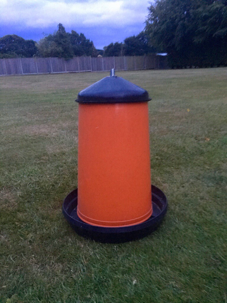 Extra Large Commercial Plastic Poultry/Chicken Feeder in Wimborne