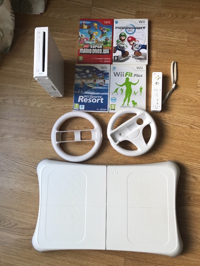 Nintendo Wii bundle with Wii Fit board in StokeonTrent