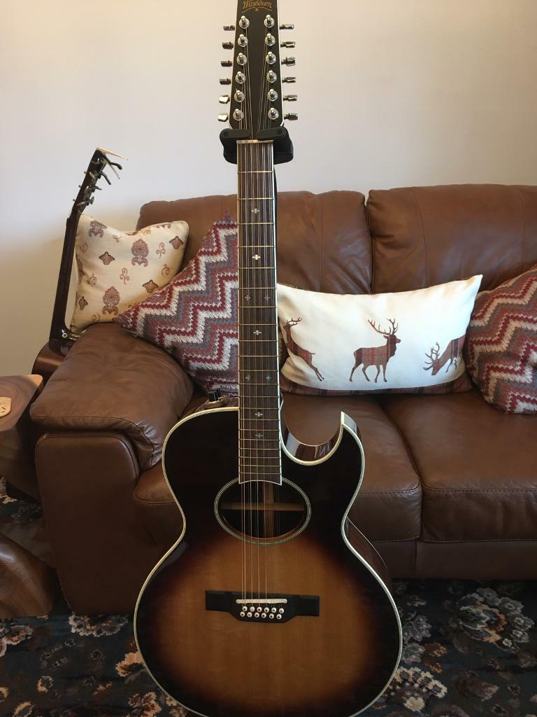 Washburn Monterey 12 String Electro Acoustic Guitar in Perth, Perth