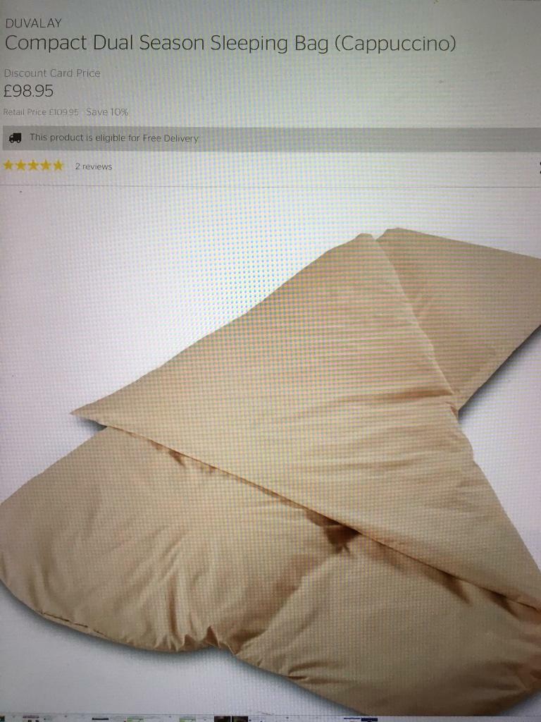 Duvalay sleeping bags caravan bedding in Port Talbot, Neath Port