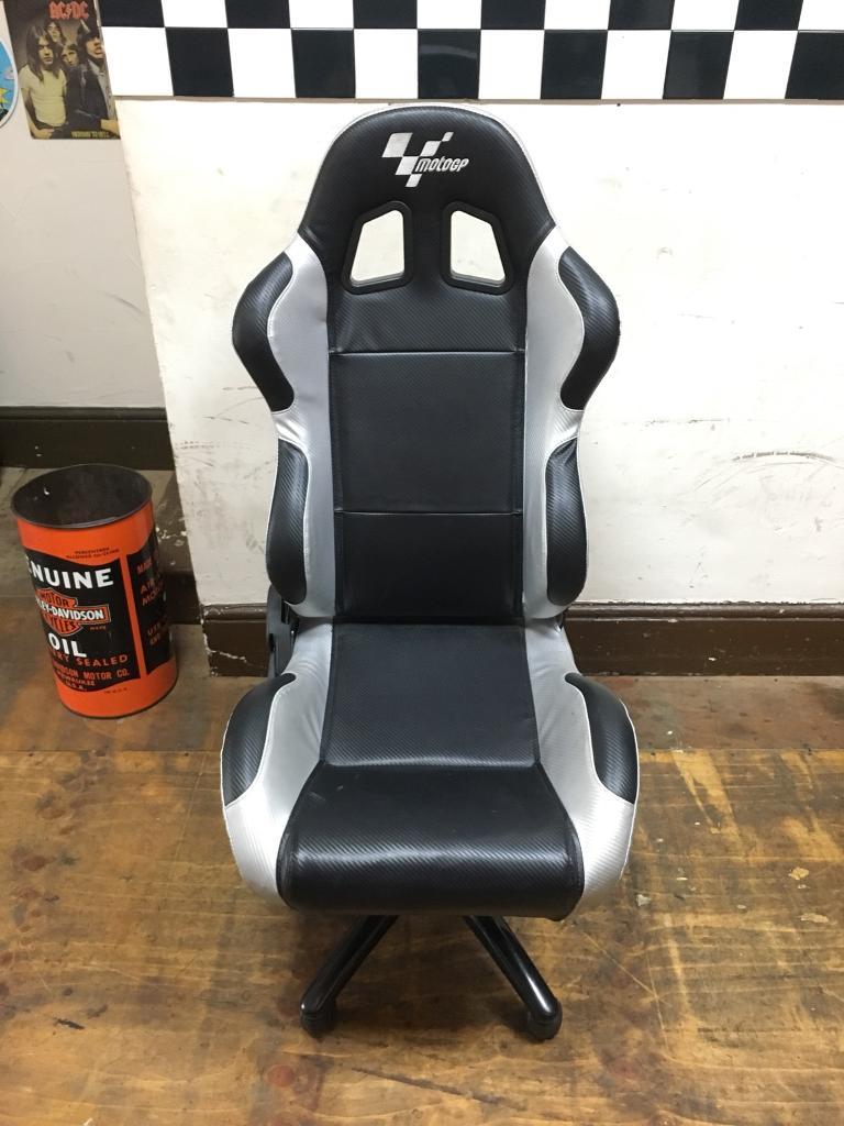 Moto GP chair bucket seat, office chair in Hull, East Yorkshire Gumtree