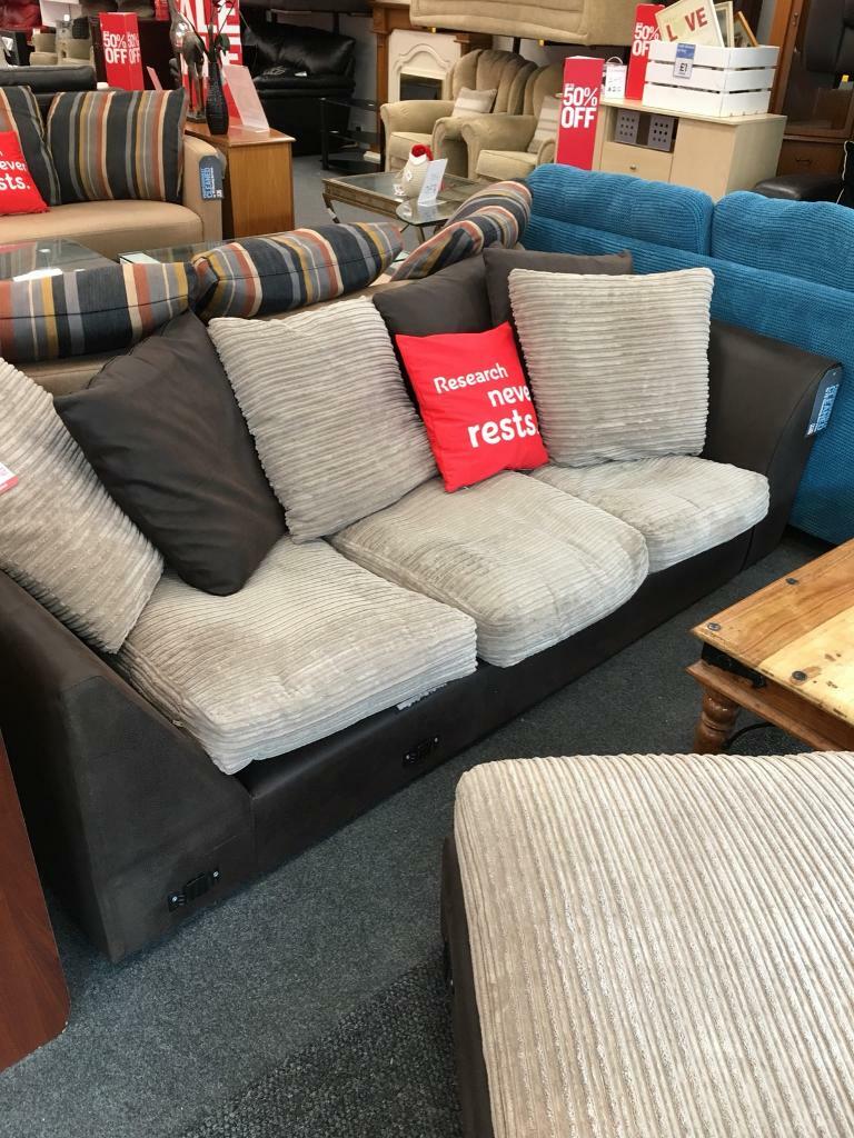 BHF Modern chaise end Sofa in Clydebank, West Dunbartonshire Gumtree