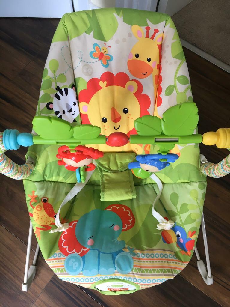 Fisher price vibrating baby bouncer chair in Horsforth, West