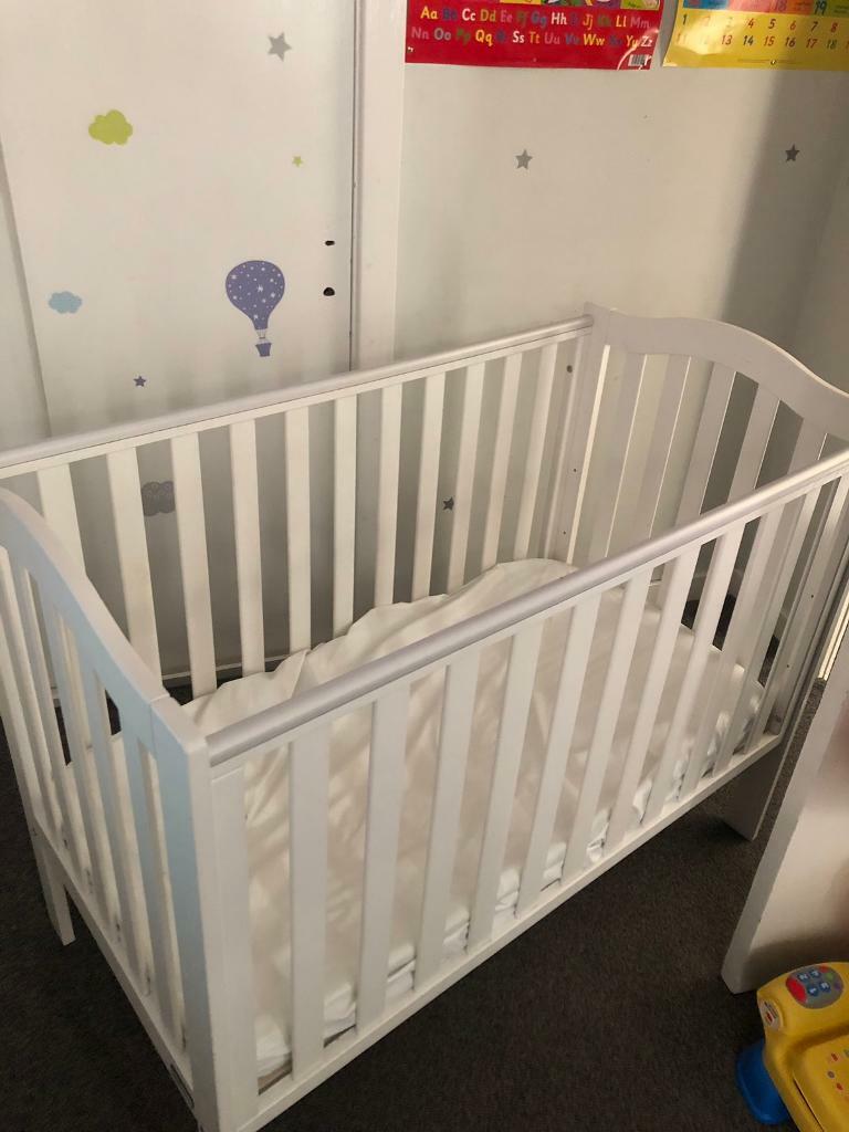 Baby elegance cot and mattress in Gilmerton, Edinburgh Gumtree