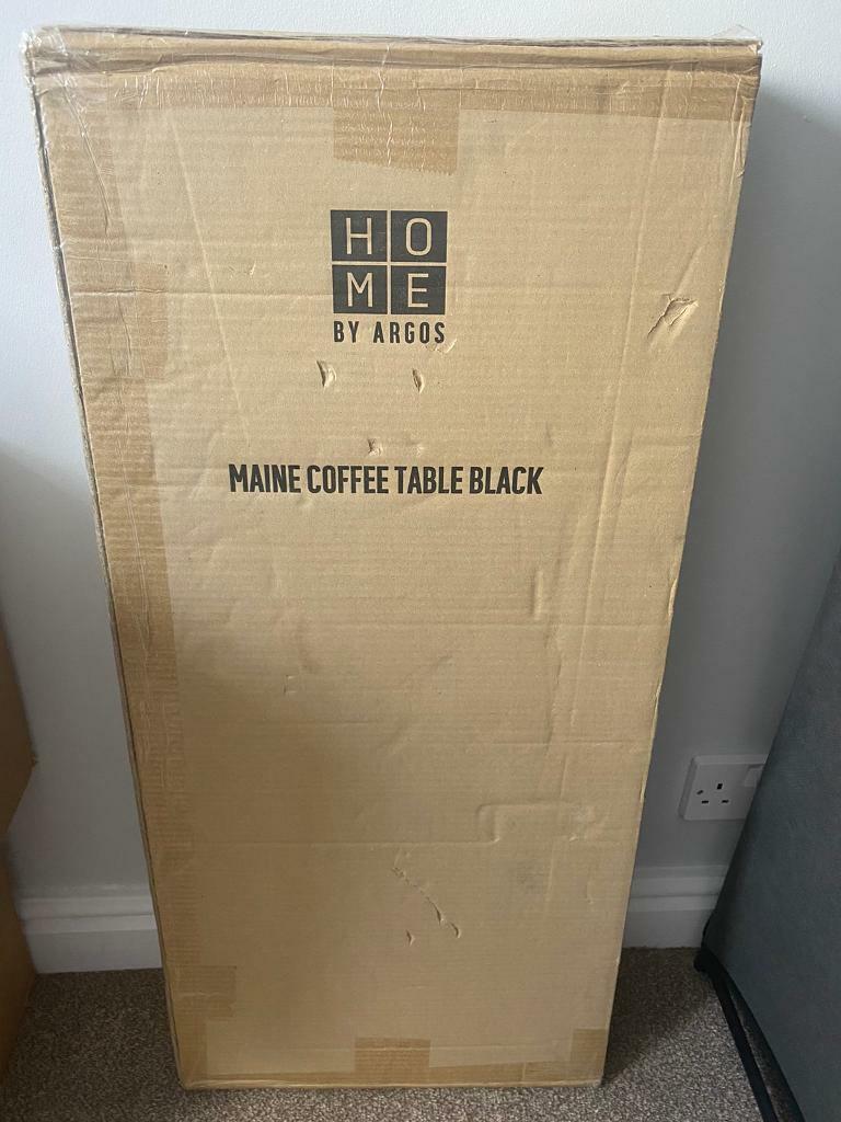 Argos Home Maine Coffee Table Black In Gosport Hampshire Gumtree