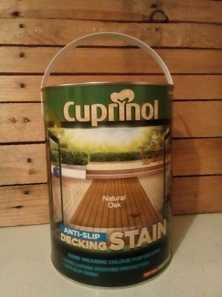 NEW 5L TIN CUPRINOL ANTISLIP DECKING STAIN in Cults, Aberdeen Gumtree