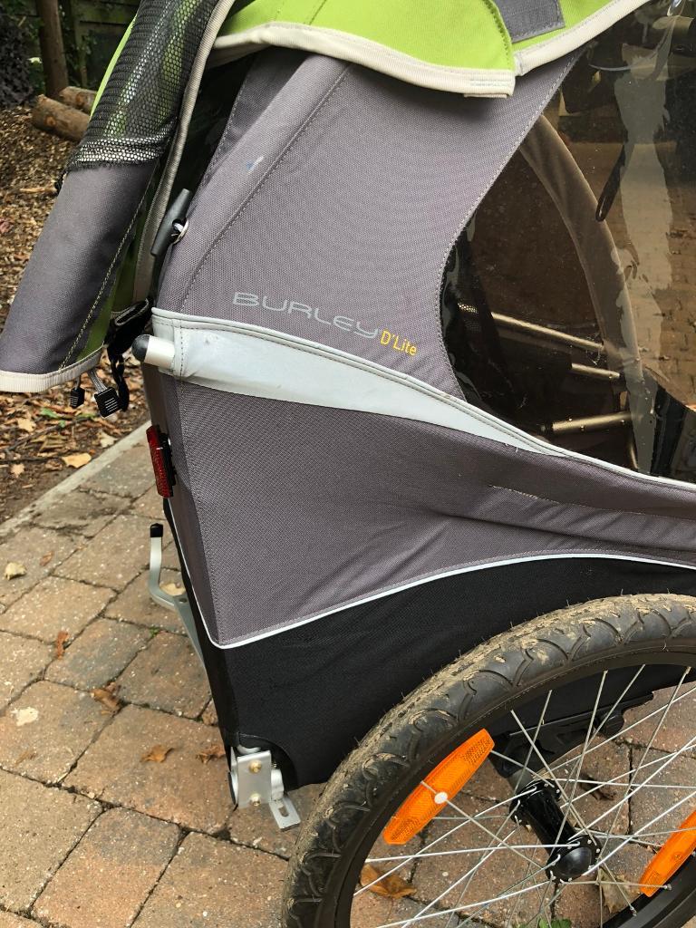 double bike trailer stroller