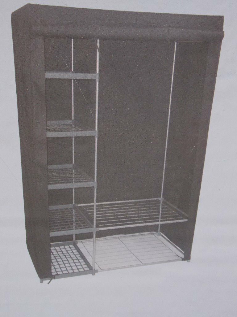 Argos Metal Polycotton Wardrobe In Mansfield Woodhouse