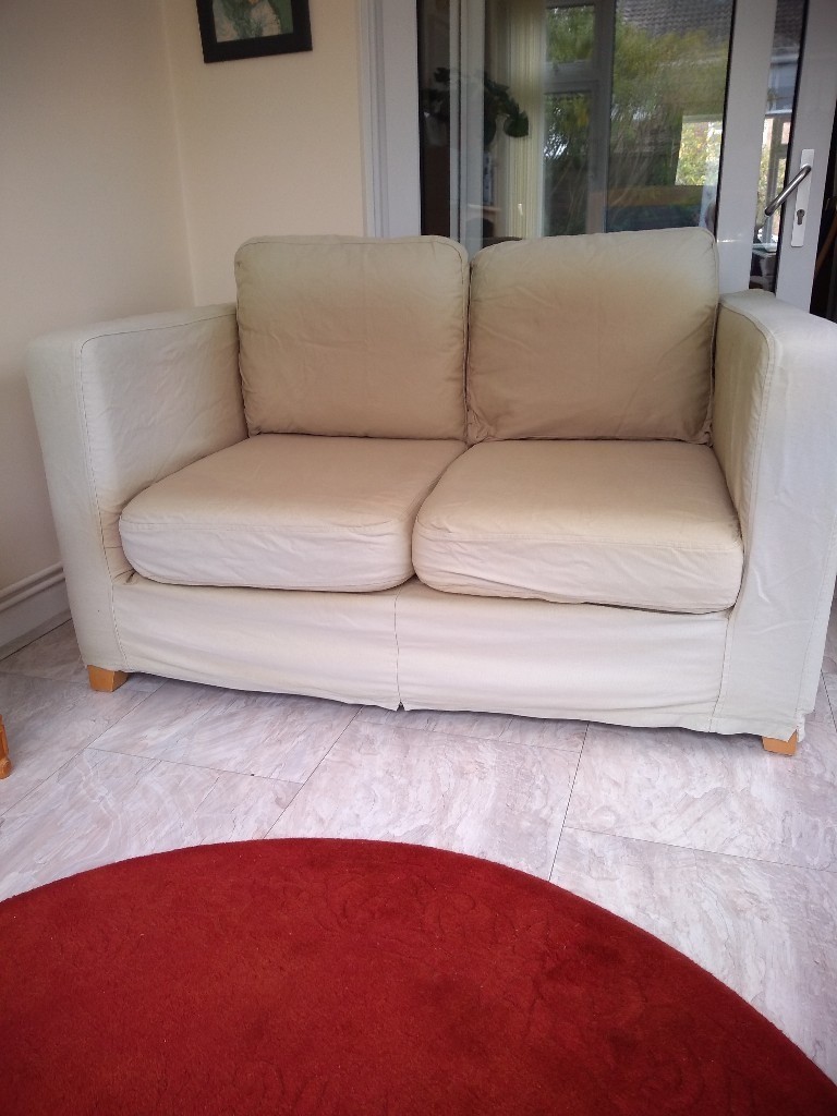 2x2 seater compact loose cover Domino range sofas from Sofa sofa South