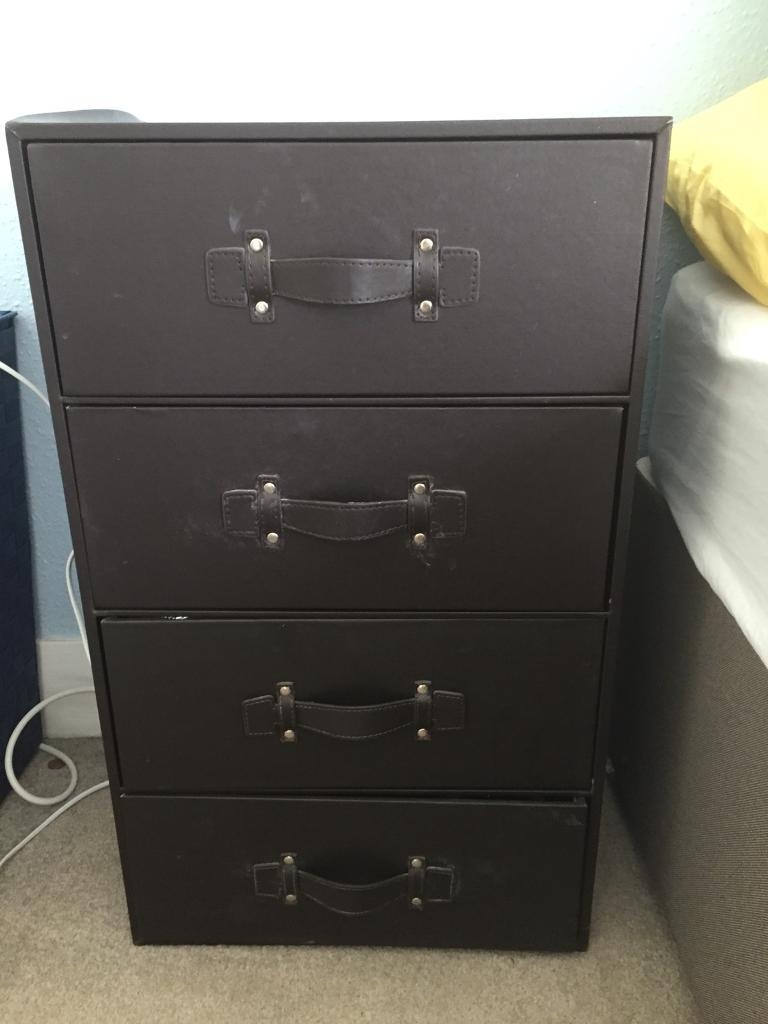Brown bedside tables/drawers in Watford, Hertfordshire Gumtree
