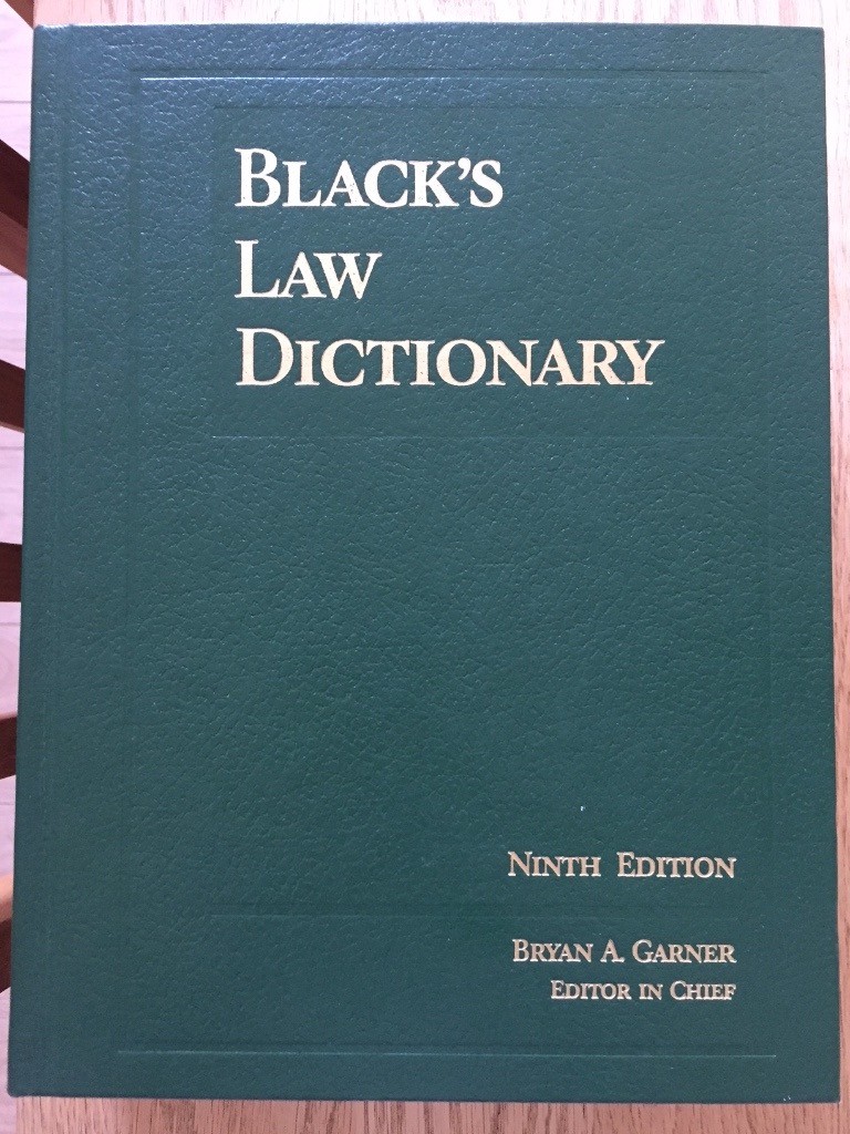 Black's Law Dictionary 9th edition in mint condition in Islington