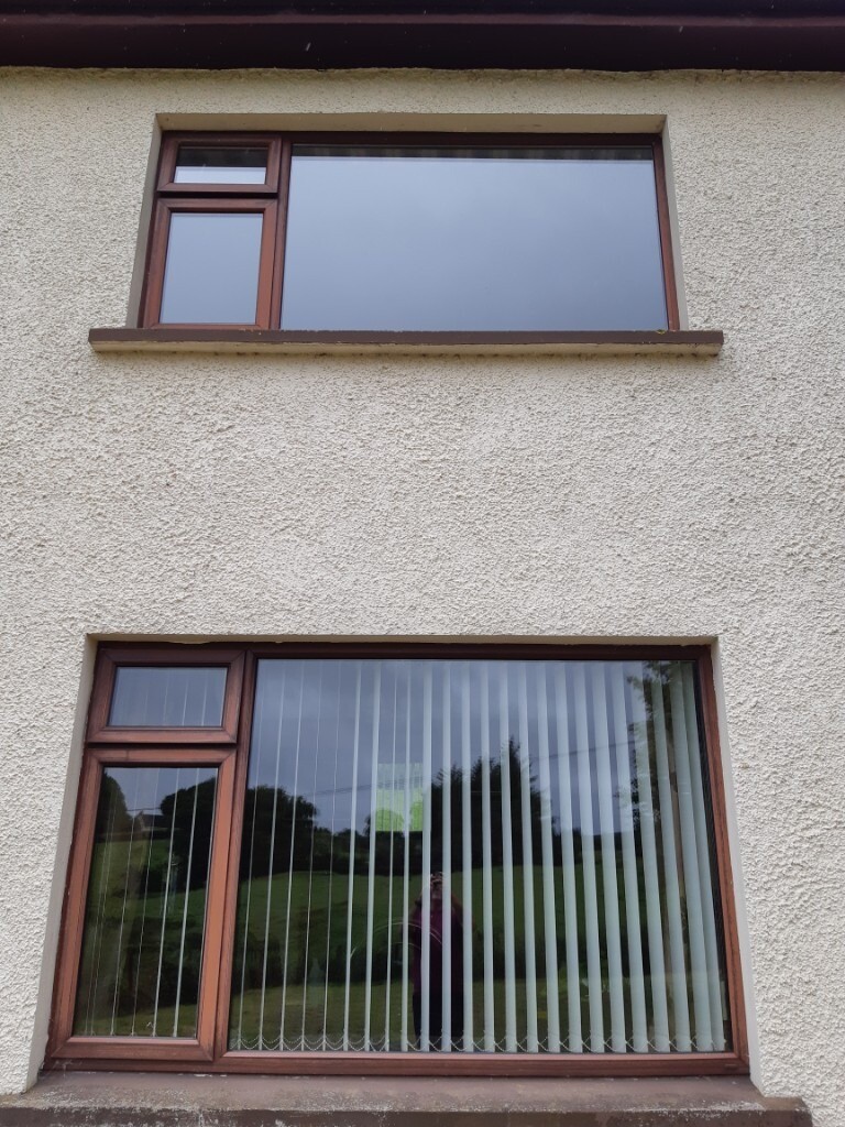 Cheap uPVC double glazed windows for shed or garage in 