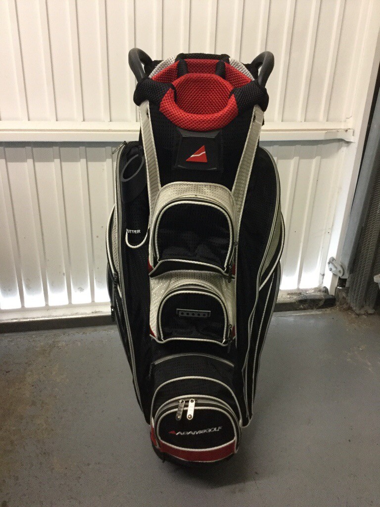 Golf Cart Bag 11 club sections plus putter holder and 11 storage