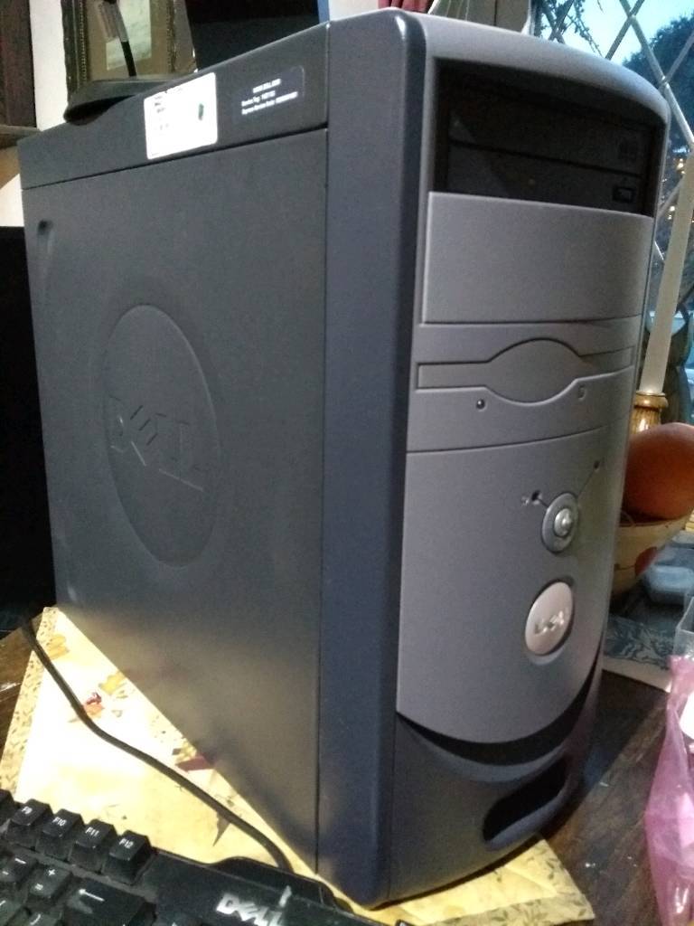 Dell Dimension 1100 Intel Pentium 2.8ghz Windows 7 Tower PC Computer