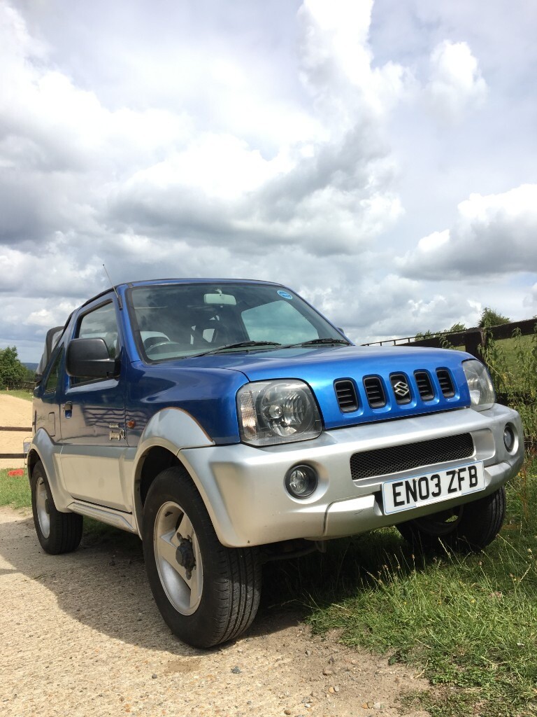 Suzuki Jimny Soft Top Blue 4x4. Great Car. Low Mileage RESERVED in