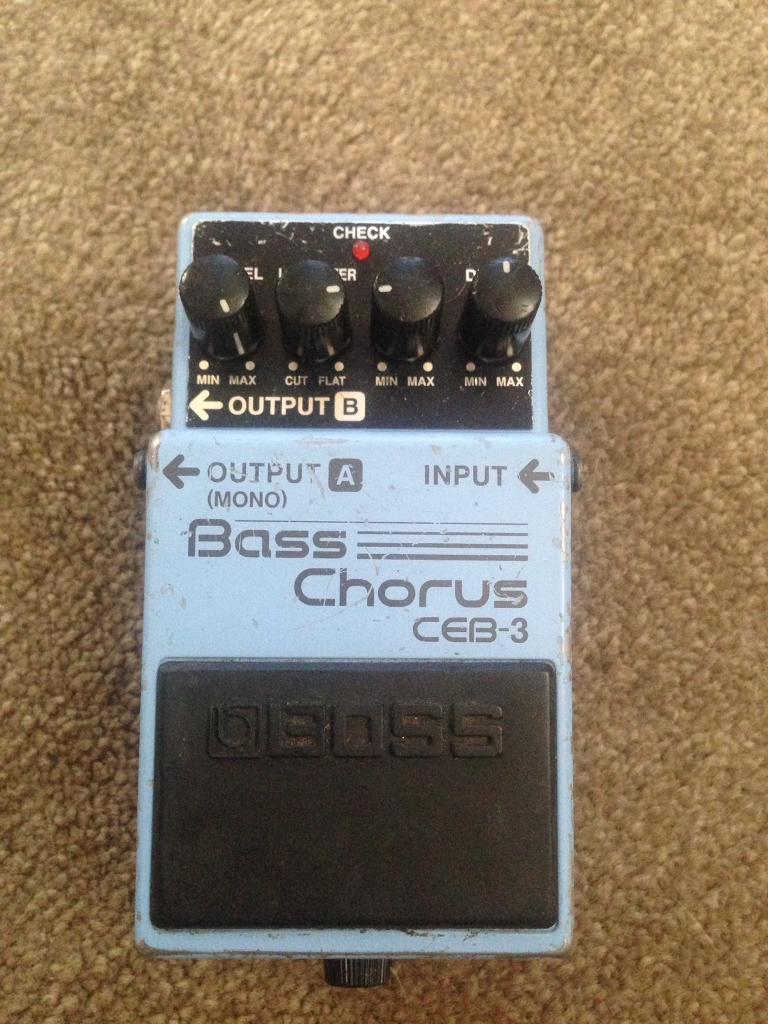 Boss Bass Chorus Pedal in Littleborough, Manchester Gumtree