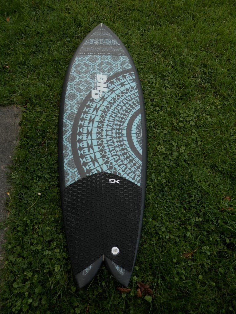 DHD (Darren Handley Designs) Mini Twin fin fish surfboard for sale