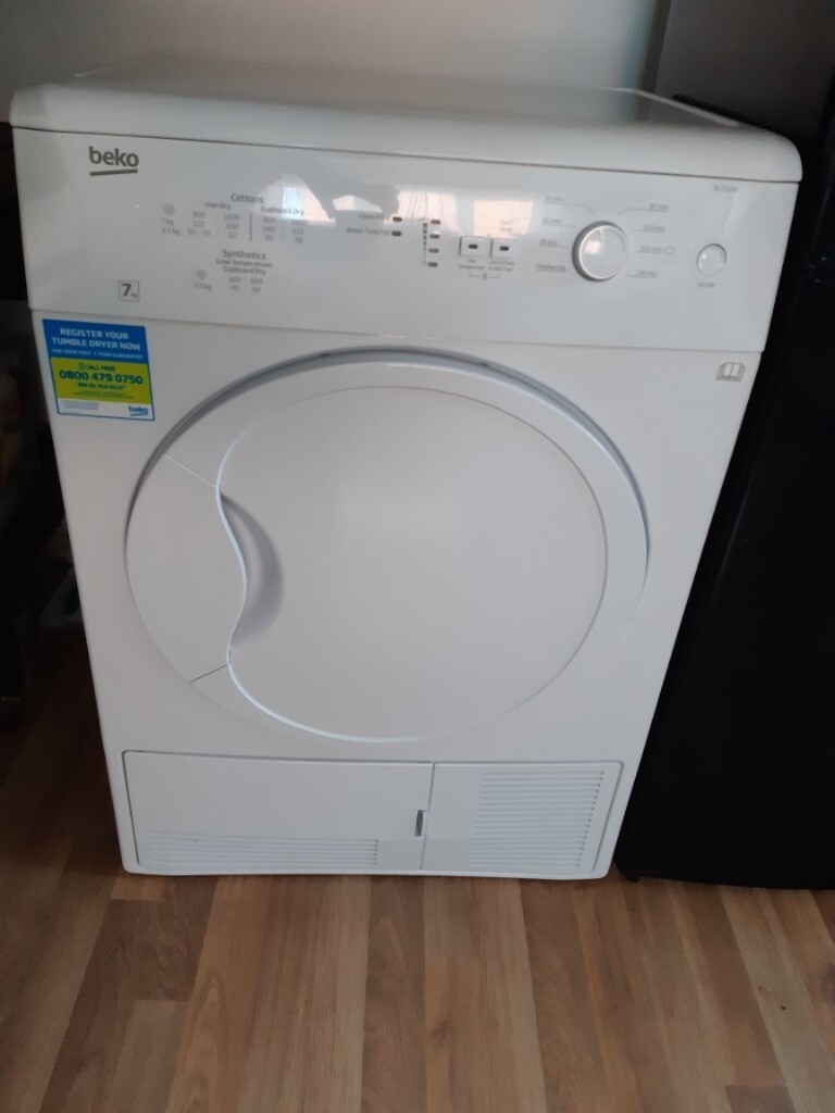Beko DC7112W 7 kg condenser tumble dryer. "Almost New" in Yate