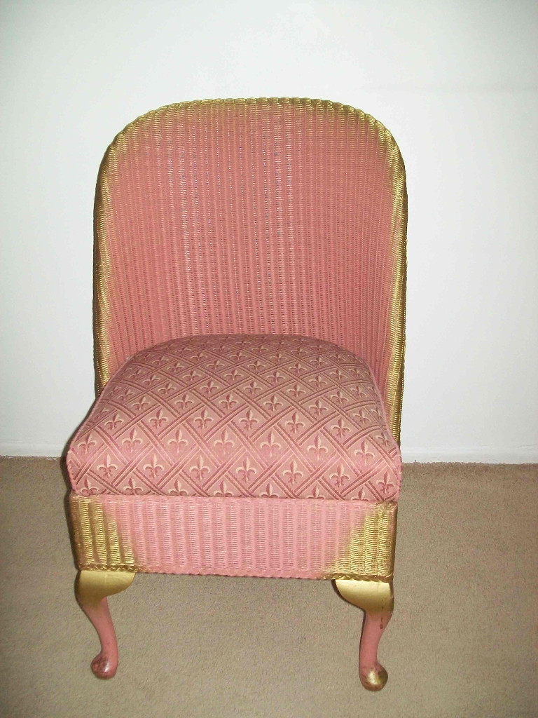 Pink 'Lloydloom' style chair in Sketty, Swansea Gumtree