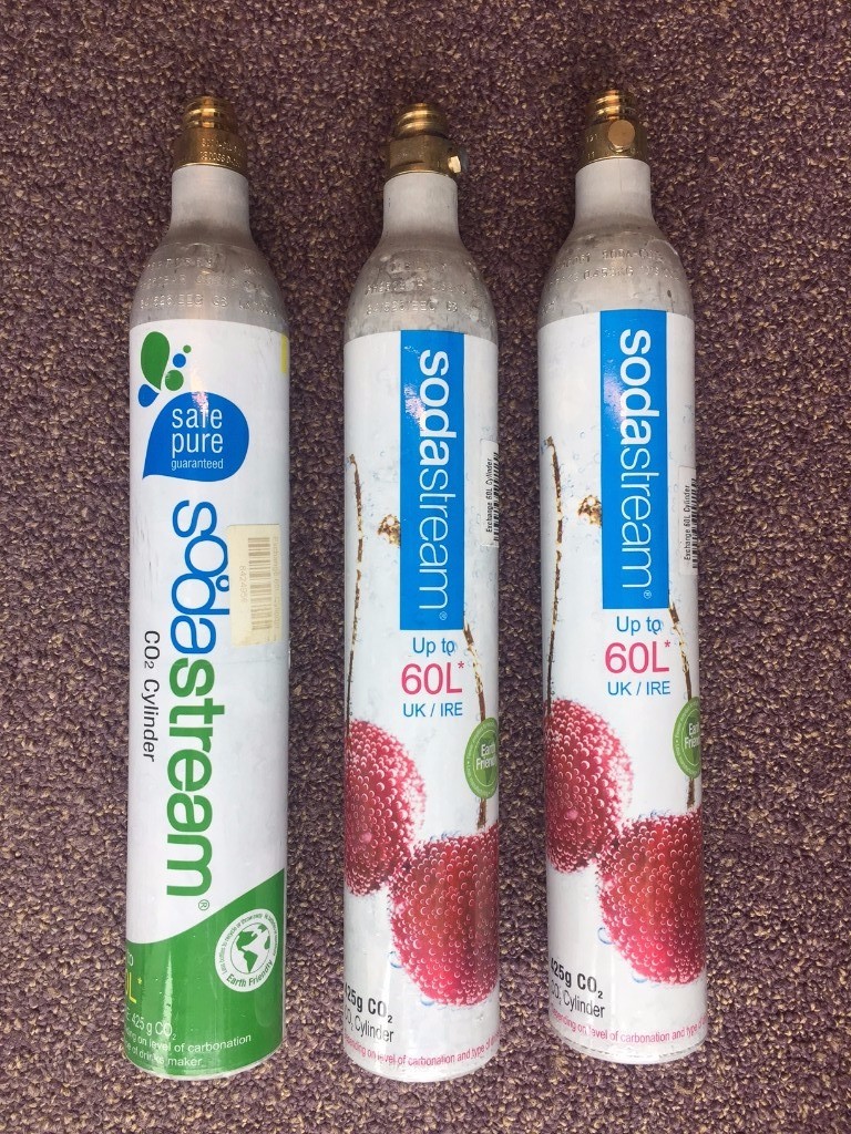 Sodastream Soda stream EMPTY 60 litre gas cylinders in Lewisham