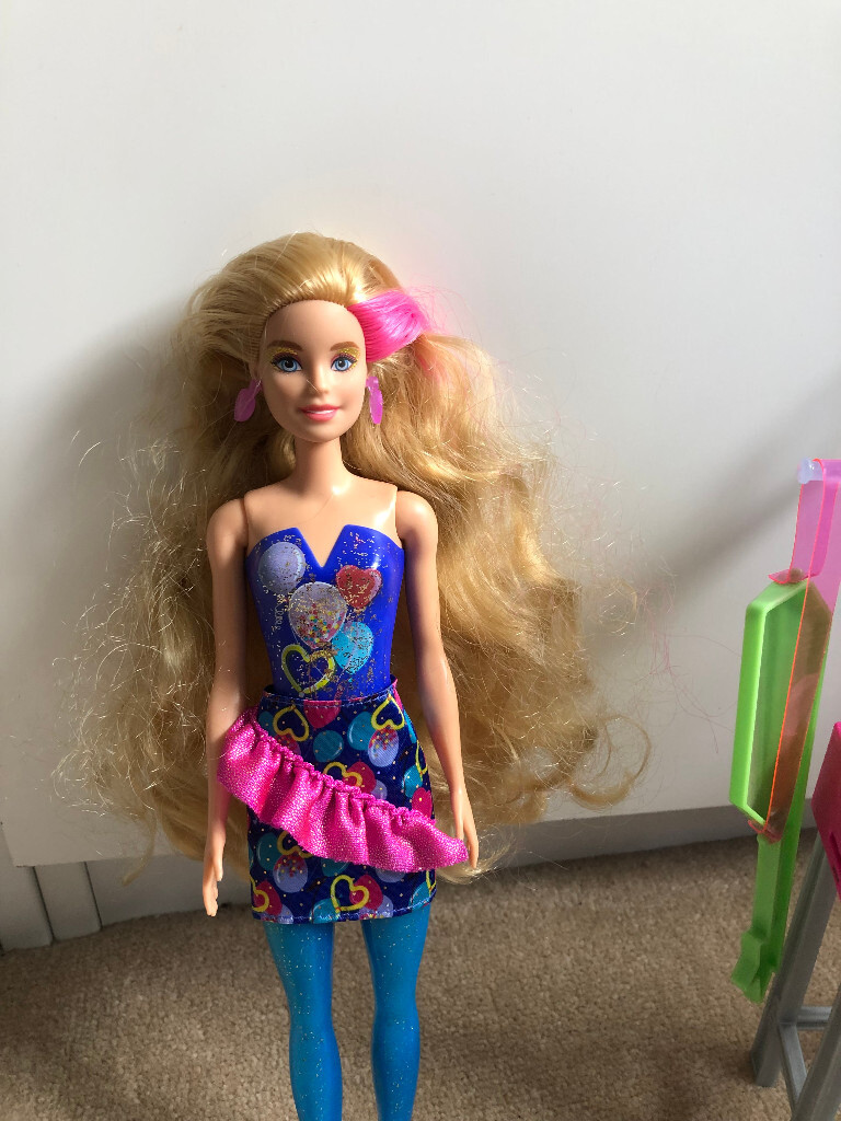 Barbie Recording Studio Playset & Colour Reveal Barbie Doll + 2 DVD
