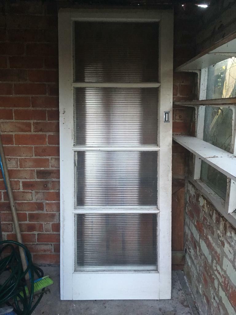 Vintage glass doors free to good home in Whitley Bay, Tyne and Wear
