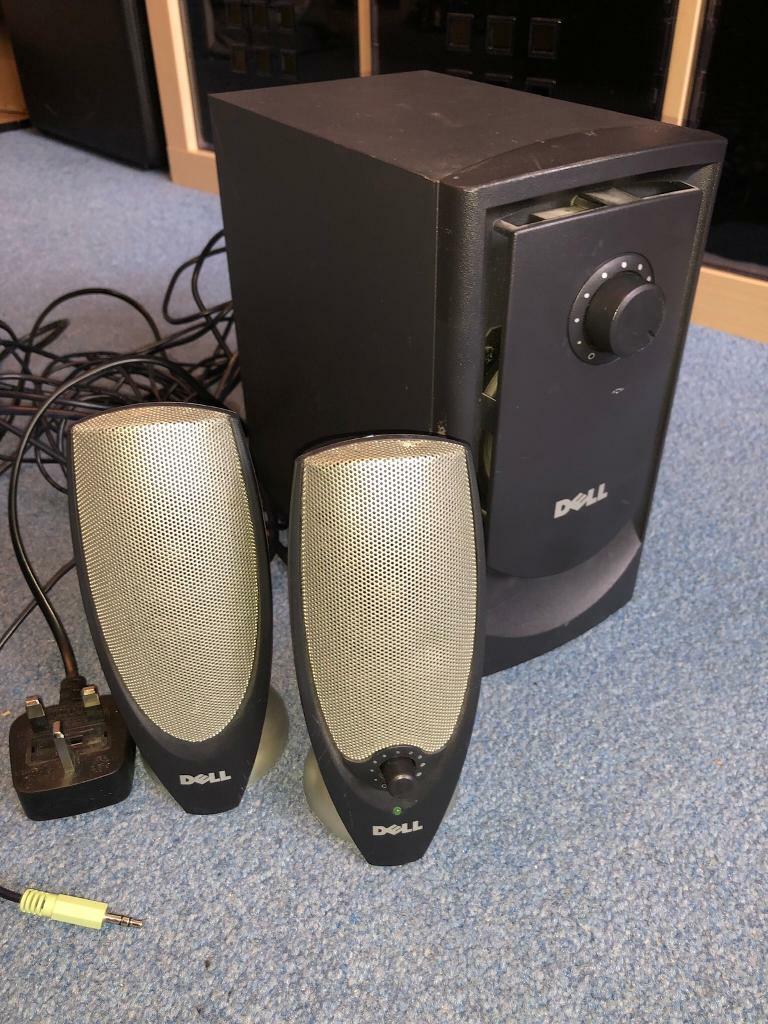 Dell Zylux A425 Multi Media Computer Desktop Speaker System with