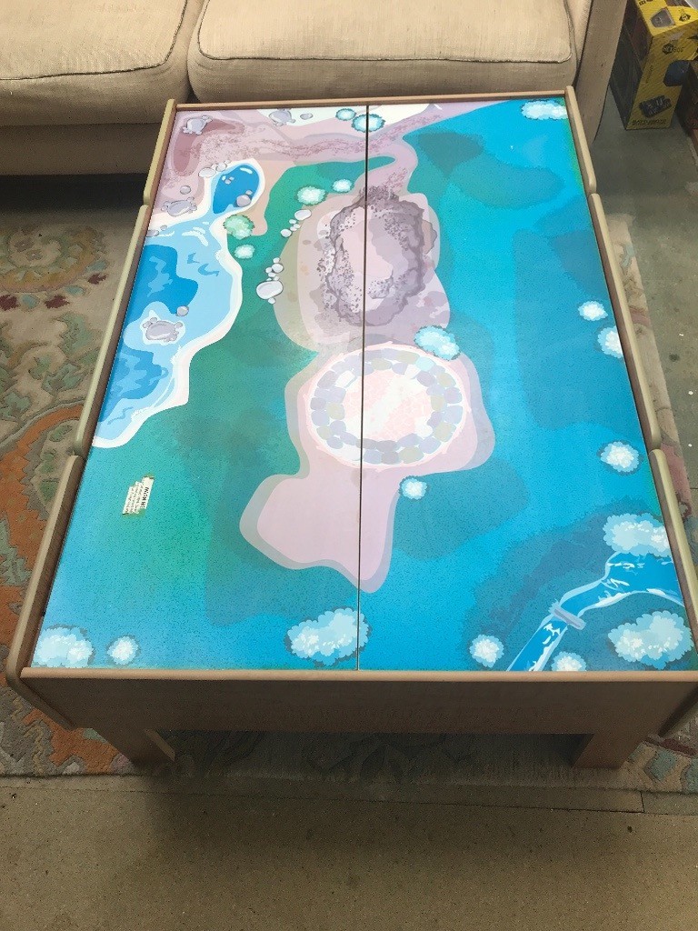 Wooden Train Table With Drawers In Weymouth Dorset Gumtree
