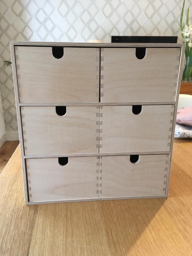 Ikea Wooden Mini Drawer Unit In Corstorphine Edinburgh Gumtree