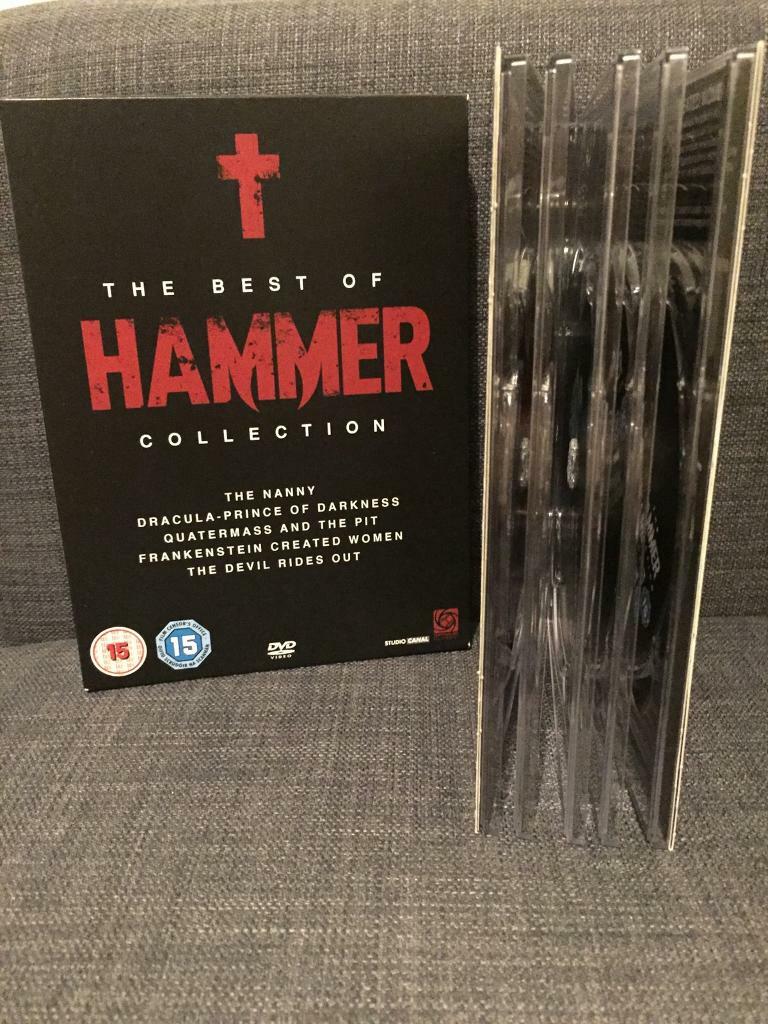 NEW The Best of Hammer Collection box set (DVD, 2009, 5Disc Set) in