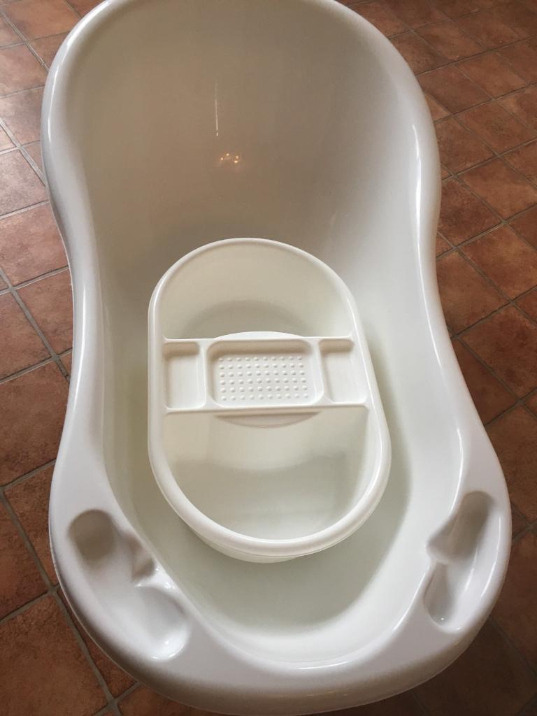 Baby bath with top and tail bowl. in Christchurch, Dorset Gumtree