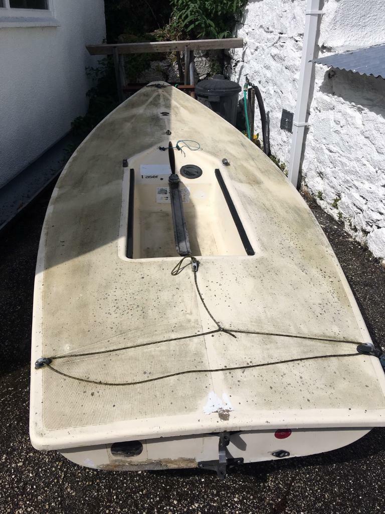 Laser dinghy hull FREE to good home in St Austell, Cornwall Gumtree