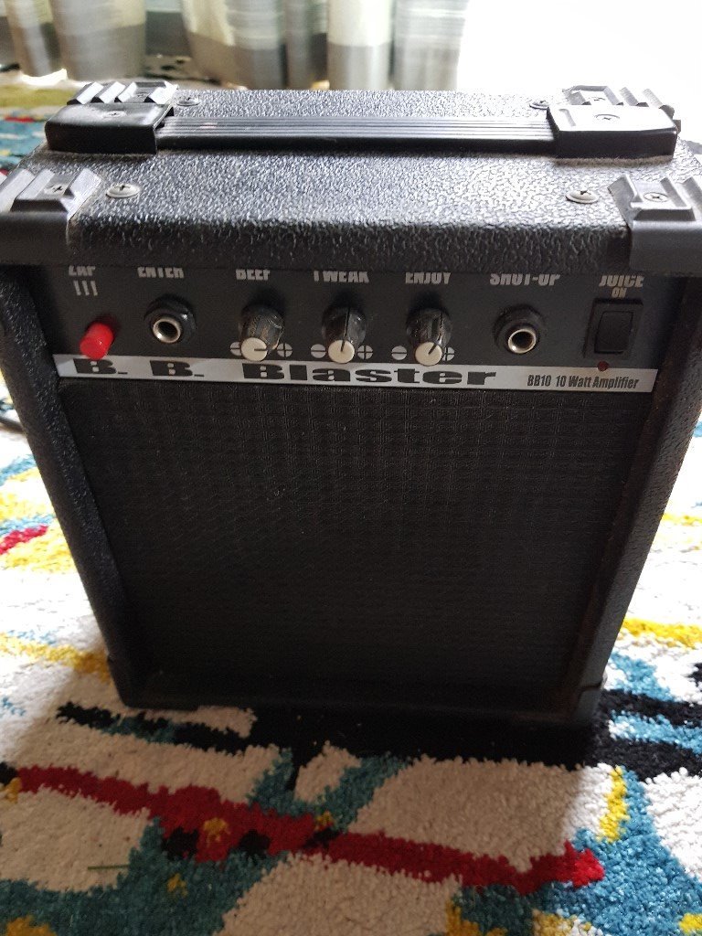 BB BLASTER BB10 10W Lead Electric Guitar Practice Amp in Camberley