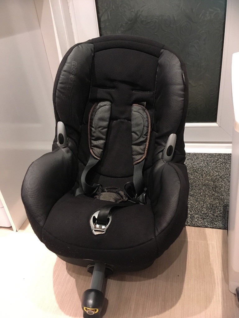 MaxiCosi PrioriFix Group 1 Toddler 918 kg Isofix Car Seat Black in