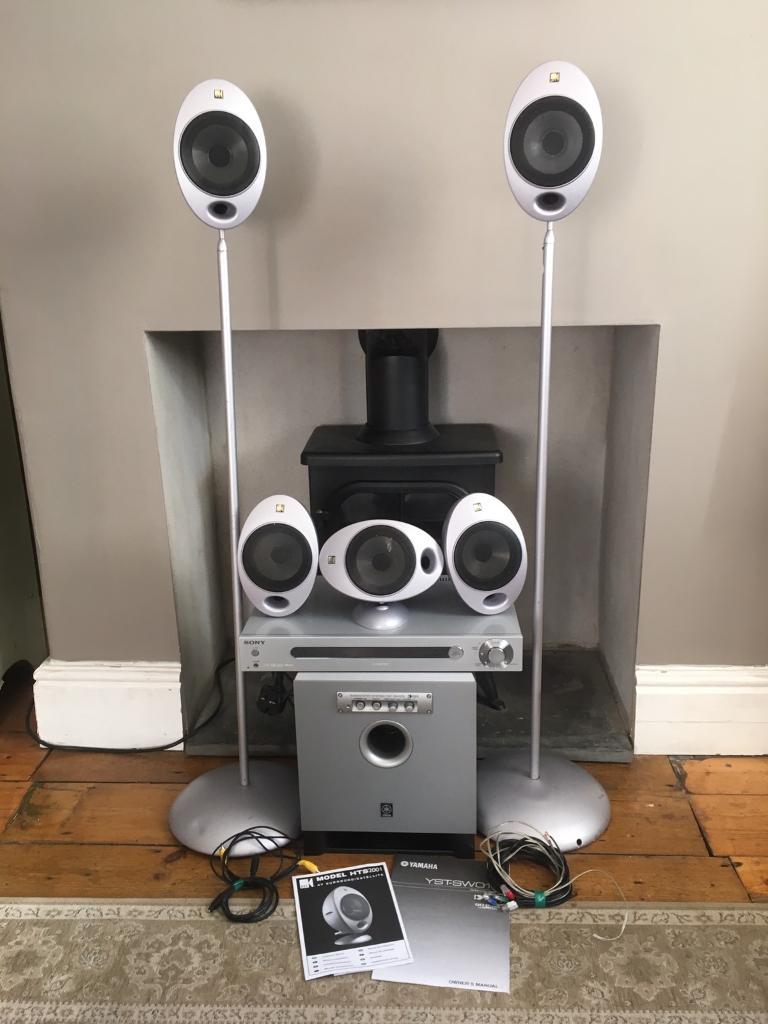 KEF surround sound system. Inc Yamaha sub. in Bristol