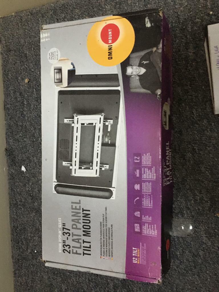 Omni Mount Brand New TV Television’s Flat Monitor 23” 37” inch Wall