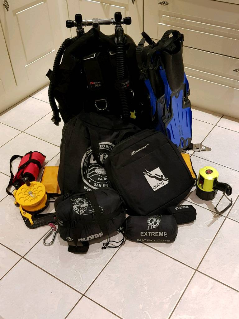 Full Scuba diving kit DUO CE200SE (XL) Custom Divers, Dive Rite