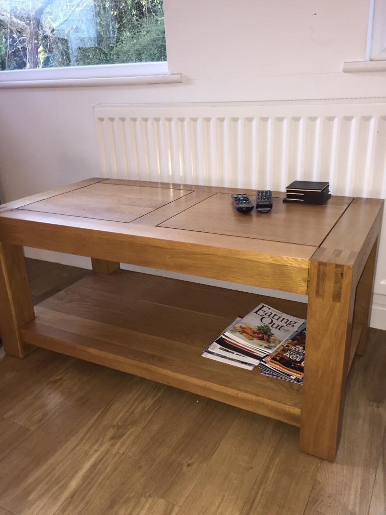Alto Natural Oak Furniture Land Solid Oak Coffee Table in Torquay, Devon Gumtree