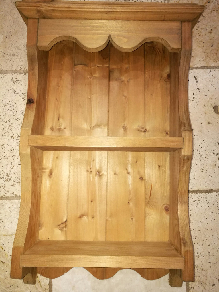 Solid Pine Wall Shelving Unit in Leicester, Leicestershire Gumtree