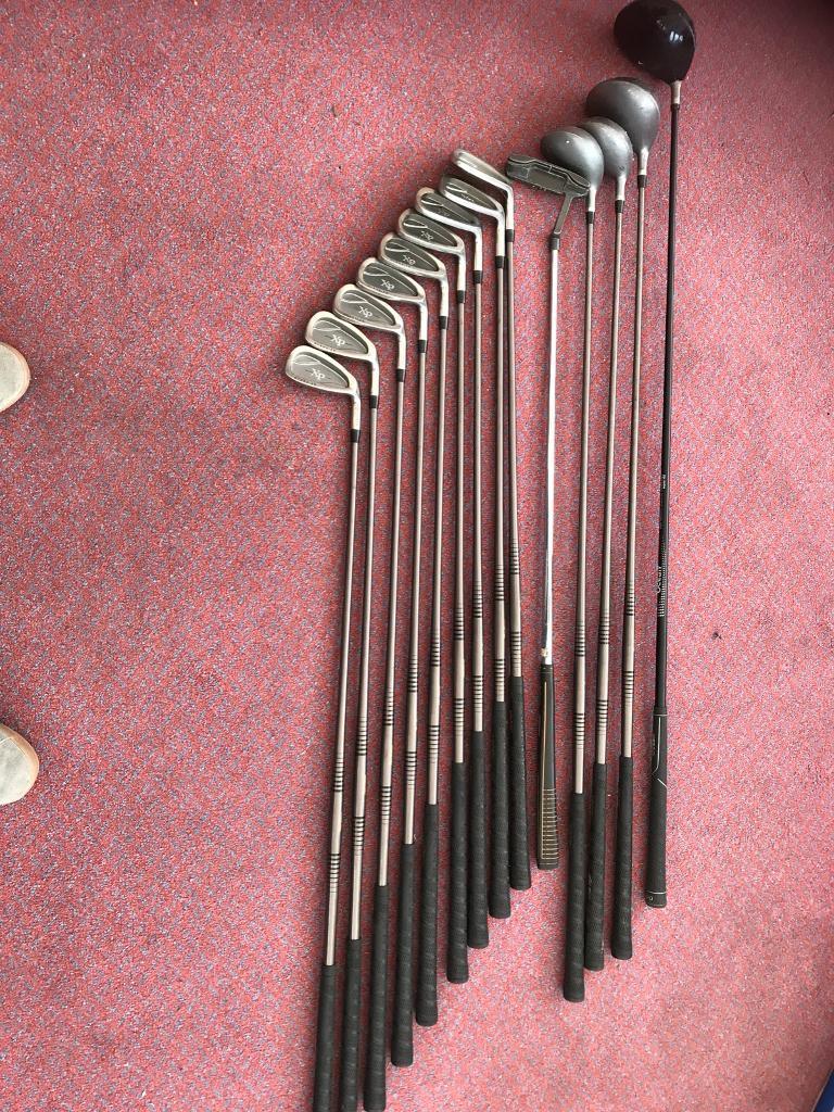 Full set of Mac Gregor XP oversize golf clubs in Crossgates, West
