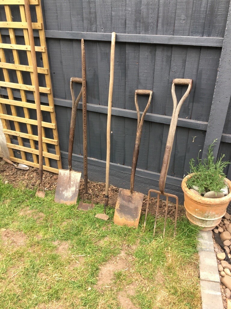 Vintage garden tools x 6 in AshbydelaZouch, Leicestershire Gumtree