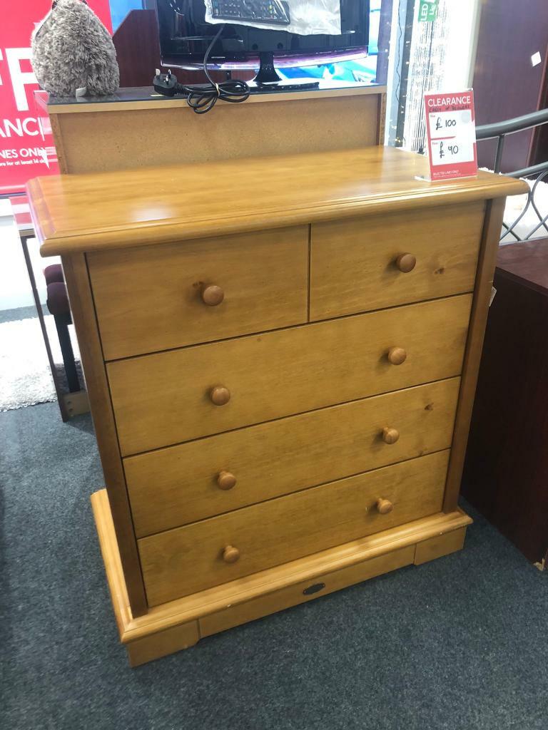 BHF solid wood Boori chest of drawers in Warrington, Cheshire Gumtree