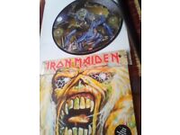 IRON MAIDEN ,7 INCH PICTURE DISC