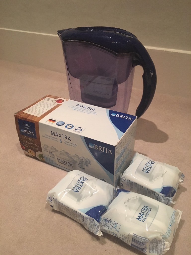 Brita Water Filter Jug with 9 brand new unopened filters in Kings
