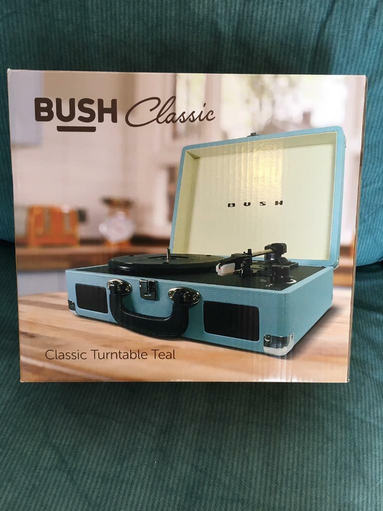 Portable BUSH Classic Turntable / Record Player with Box! in Clifton