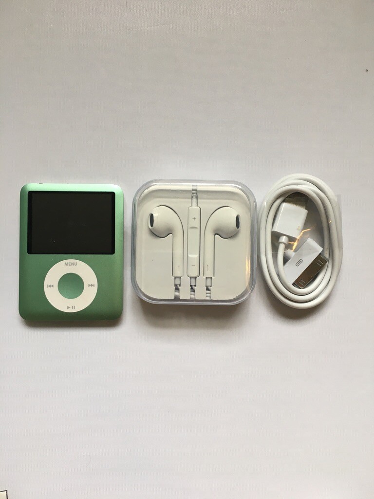 iPod nano 第3世代　8GB グリーン　超美品 iPod - 超美品 iPOD nano 第3世代 8GB グリーン M888の通販 by