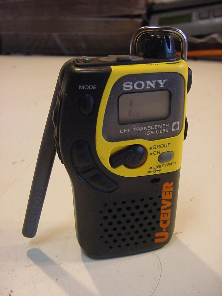 SONY U-CEIVER UHF TRANSCEIVER ICB-U655 | eBay