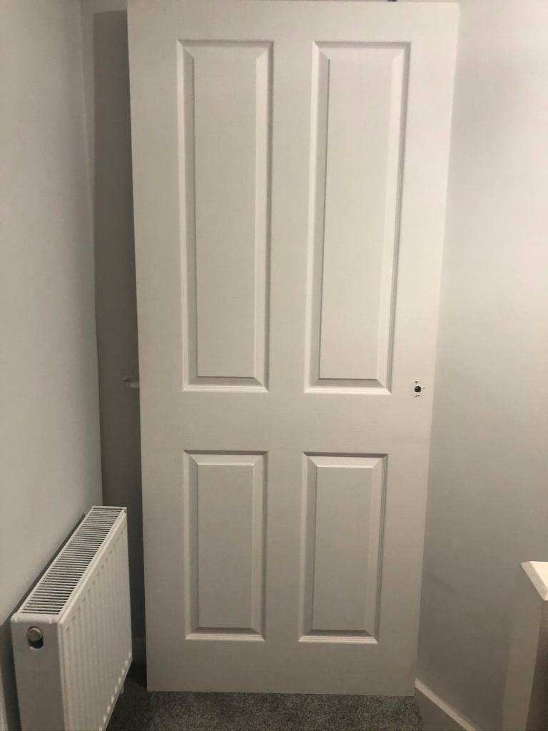 2 Images 10x White 4 Panel Internal Doors Portadown County