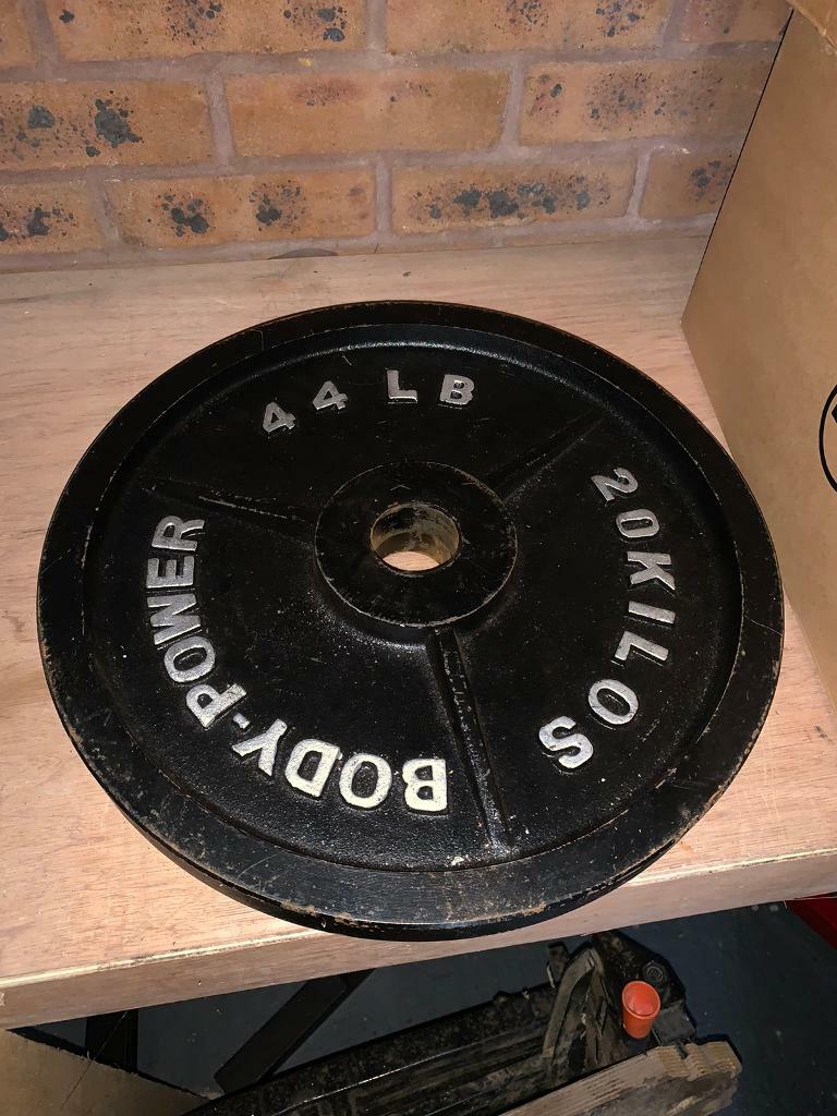 BODY POWER OLYMPIC & York WEIGHTS (20KG & 10KG) Bundle Sale in Downend, Bristol Gumtree